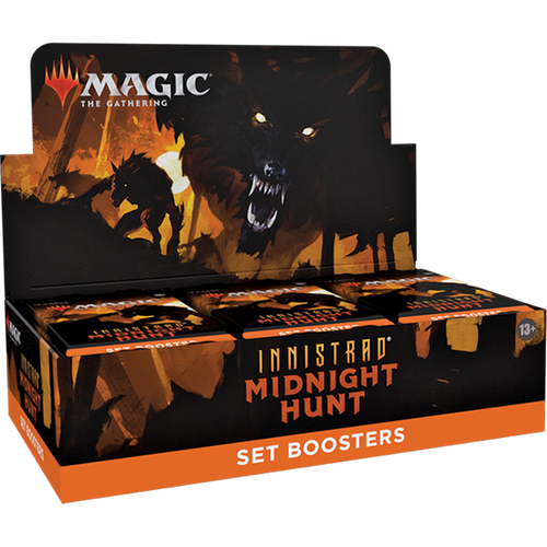 Innistrad: Midnight Hunt Set Booster Box Display